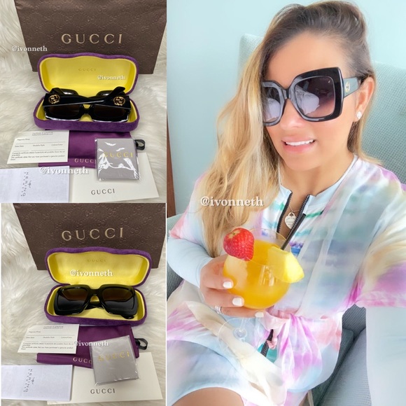 Gucci Accessories - 💯 authentic0053/S GUCCI Acetate Square Fra…